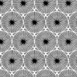 White - Circles with Lines
